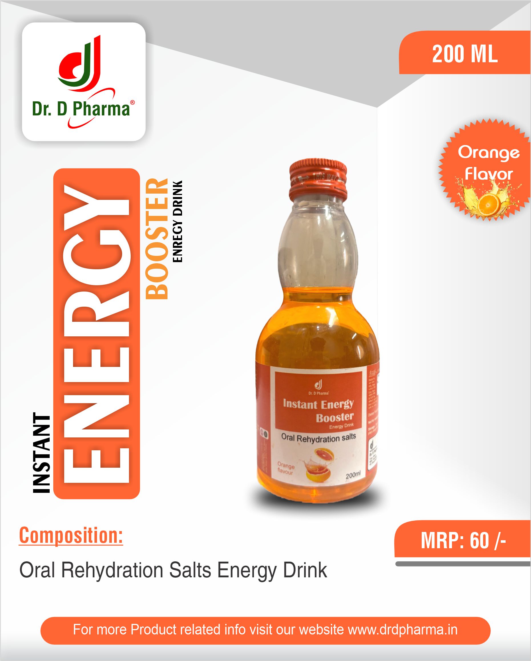 Energy booster ORS liquid 200ml
